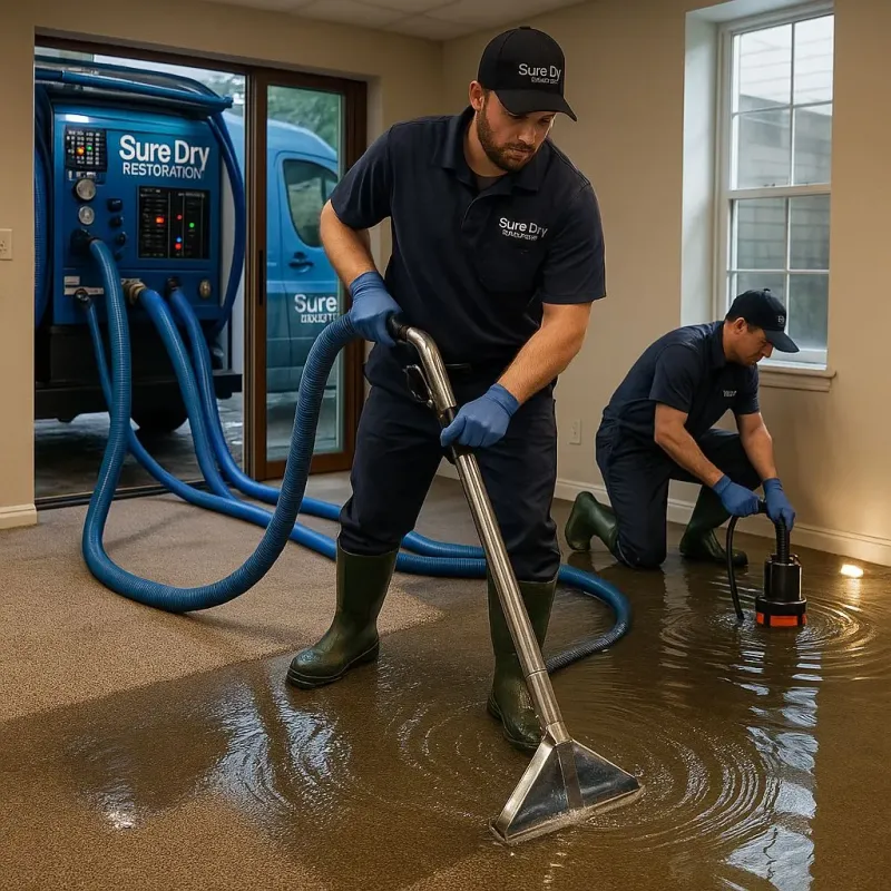 Water Extraction and Removal process in Florham Park, NJ